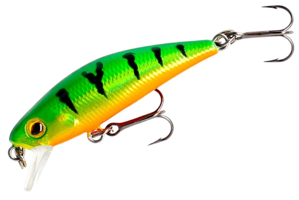MIKADO - WOBLER TWIST - 42mm/2.8g/FIRETIGER - TONĄCY - op.1szt. Popularny