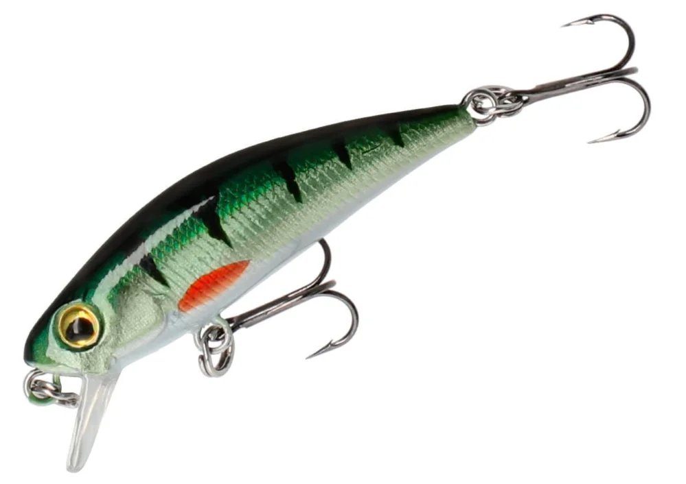 MIKADO - WOBLER TWIST - 42mm/2.8g/NATURAL PERCH - TONĄCY - op.1szt. Szybka dostawa