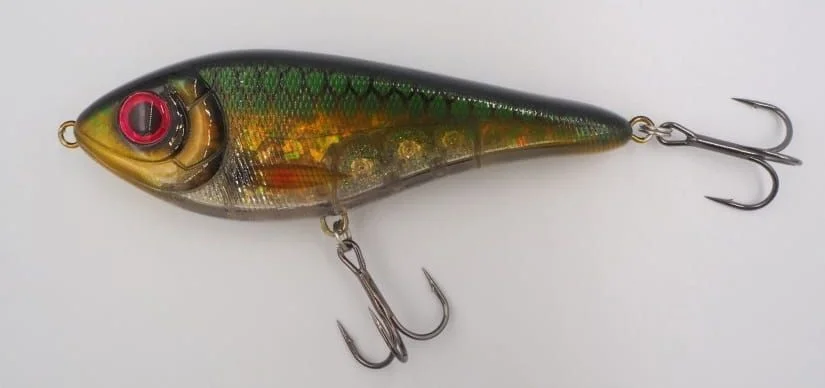 WOBLER STRIKE PRO BUSTER SWIM BAIT 13CM/65G C766G SINKING DRAGON Łatwy zwrot