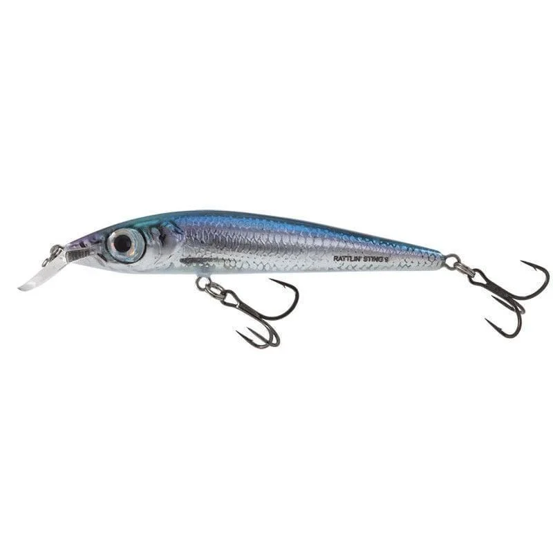 Wobler Salmo Rattlin Sting Suspending 9cm/11g, Holographic Blue Obniżka ceny