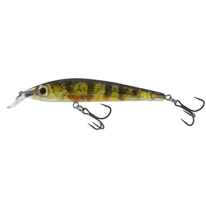 Wobler Salmo Rattlin Sting Suspending 9cm/11g, Real Yellow Perch Nie przegap