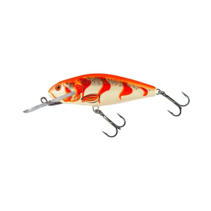 Niska cena Wobler Salmo Perch DR 8cm AP / Albino Perch