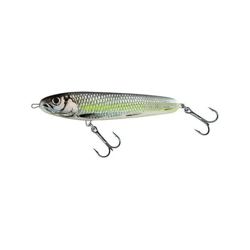 Wobler Salmo Sweeper 14cm Sinking - Silver Chartreuse Shad Oferta czasowa