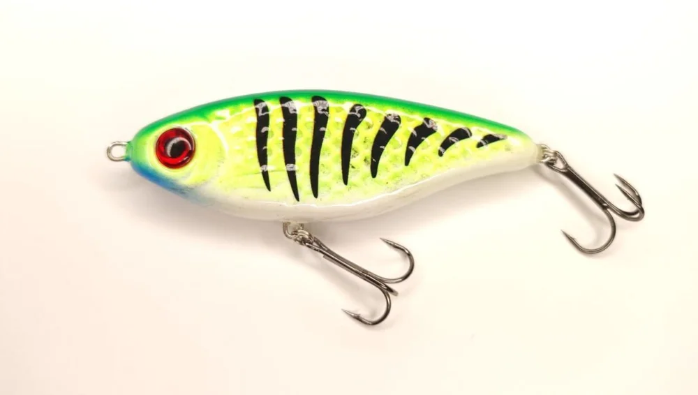 Wobler Champion Jerka Efendi 8,5cm/30g - Zebra Seledyn Hit sprzedaży