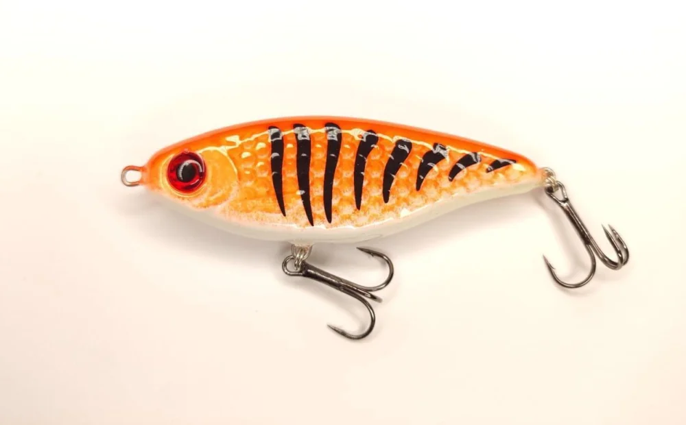 Oferta czasowa Wobler Champion Jerka Efendi 8,5cm/30g - Zebra Pomarańczowa