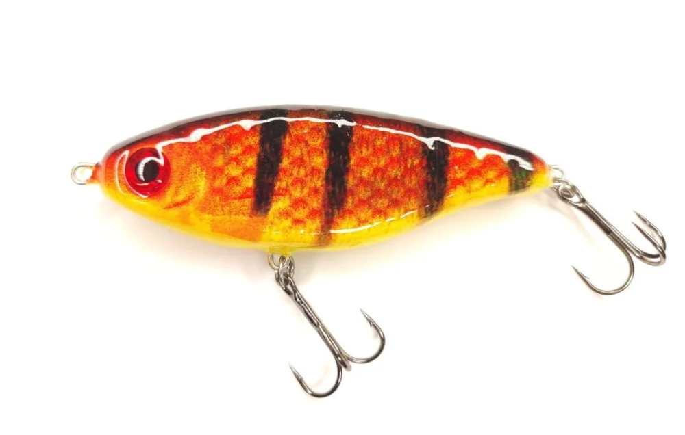 Ekspresowa dostawa Wobler Champion Jerka Efendi 8,5cm/30g - Okoń Czerwono-Żółty