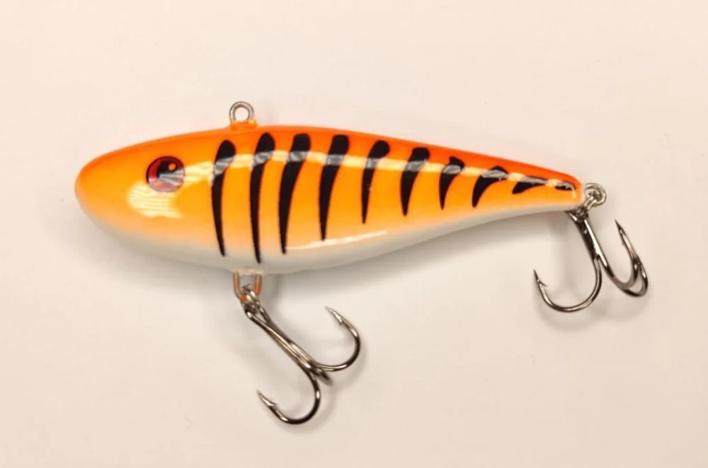 Nie przegap Wobler Champion Cykada FitRapa 8cm/30g - Zebra Pomarańcz