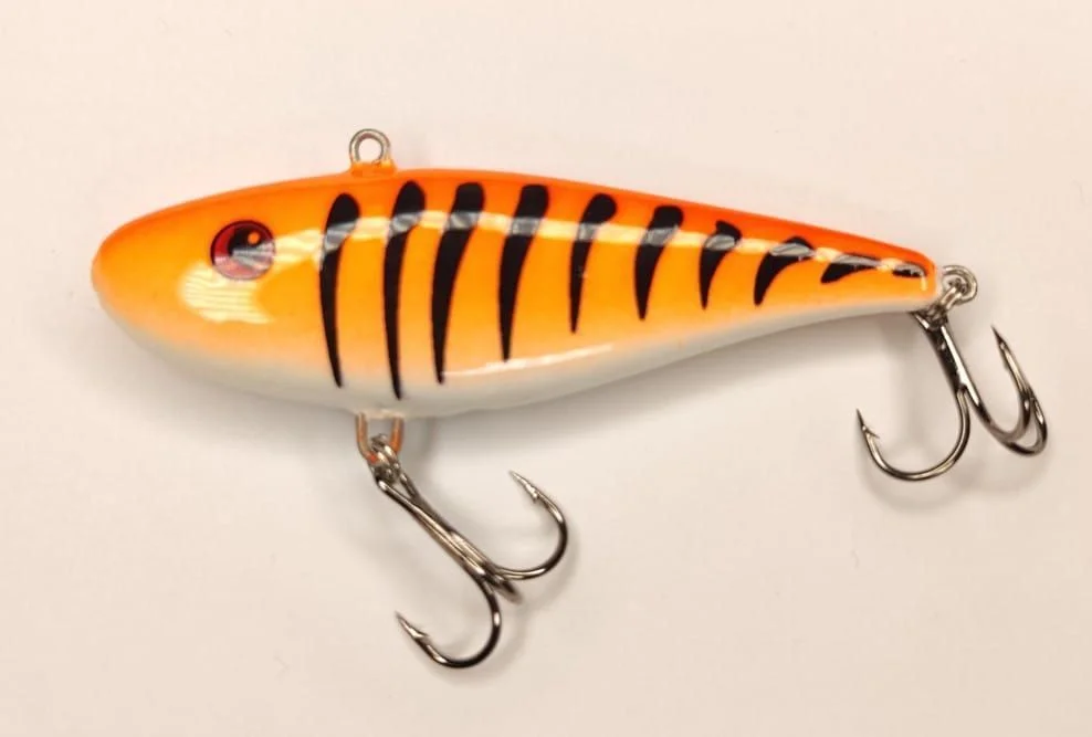Sprawdź teraz Wobler Champion Cykada FitRapa 8cm/21g - Zebra Pomarańczowa