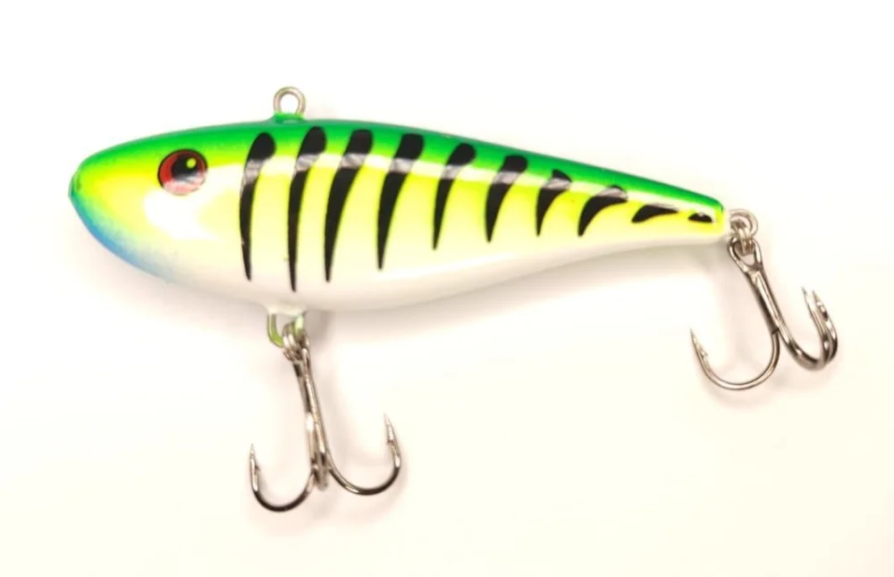 Wyjątkowa oferta Wobler Champion Cykada FitRapa 8cm/21g - Zebra Seledyn