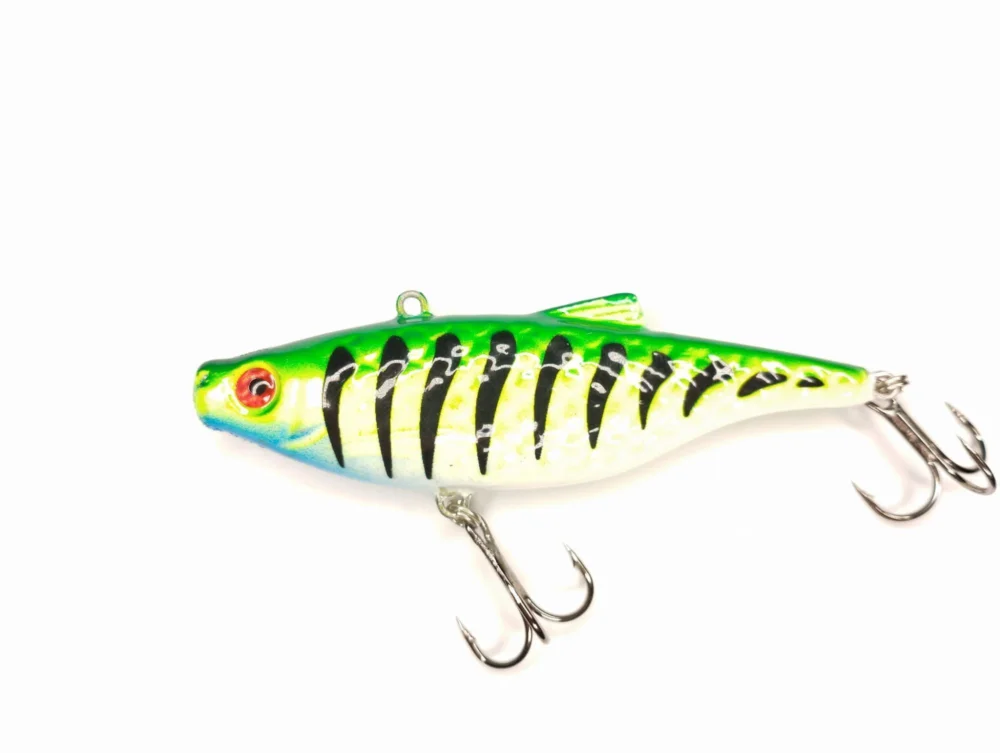 Wobler Champion Cykada Turbo Płoć 8.5cm/20g - Zebra Seledyn Wysoka jakość