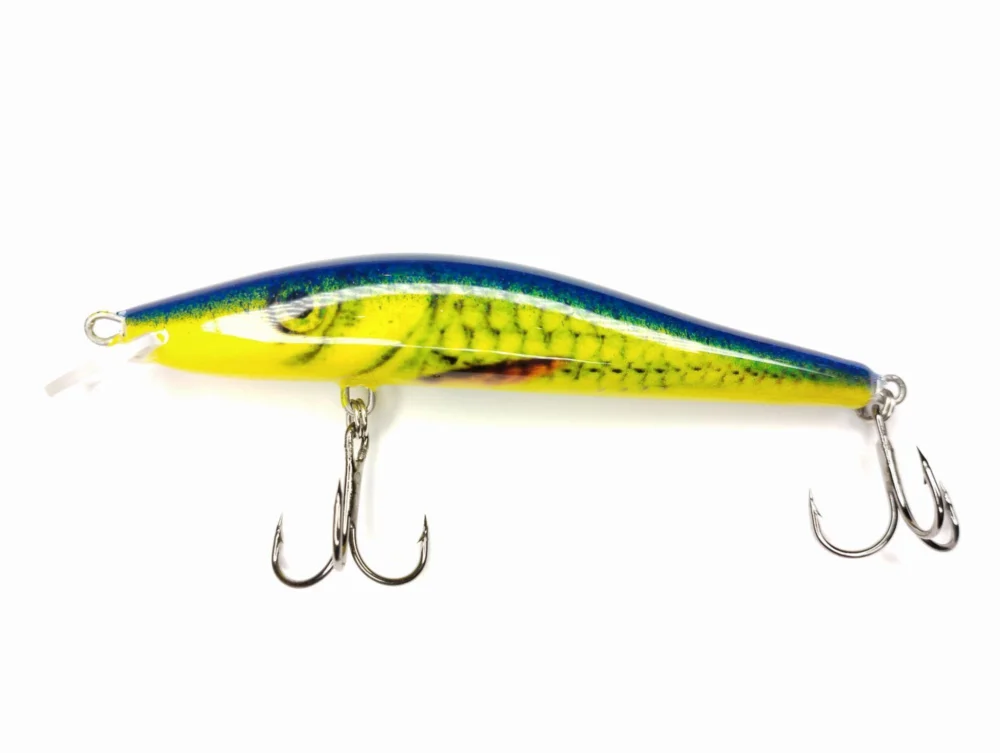 Łatwy zwrot Wobler Champion Vader 9cm/11g - Niebiesko żółty