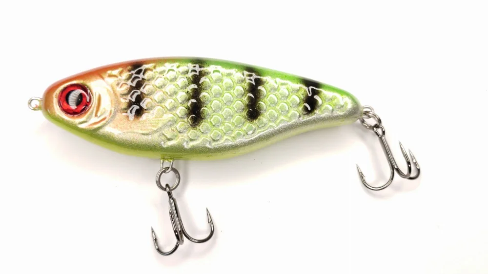 Bezpieczne zakupy Wobler Champion Jerka Efendi 10,5cm/40g - Zielony Czarne Paski