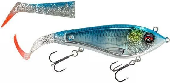 DEVIATOR TAIL 16,5cm 48g SLOW SINKING Blue Chrome Przynęta hybrydowa Oferta
