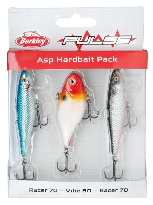 Zestaw Woblerów Boleniowych 3szt Berkley Pulse Hardbait Pack Aspics Bezpieczne zakupy