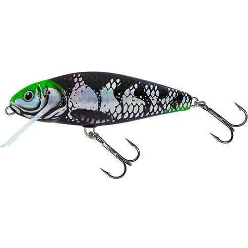 Wobler Salmo Perch 8 Floating Holo Dark Green Head Bezpieczna płatność