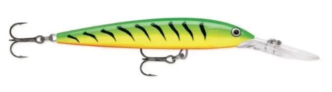 Wobler Rapala Down Deep Husky Jerk 10cm 11g Fire Tiger Wysoka jakość