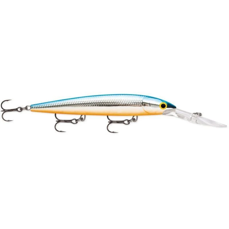 Popularny Wobler Rapala Down Deep Husky Jerk 12cm 15g Silver Blue