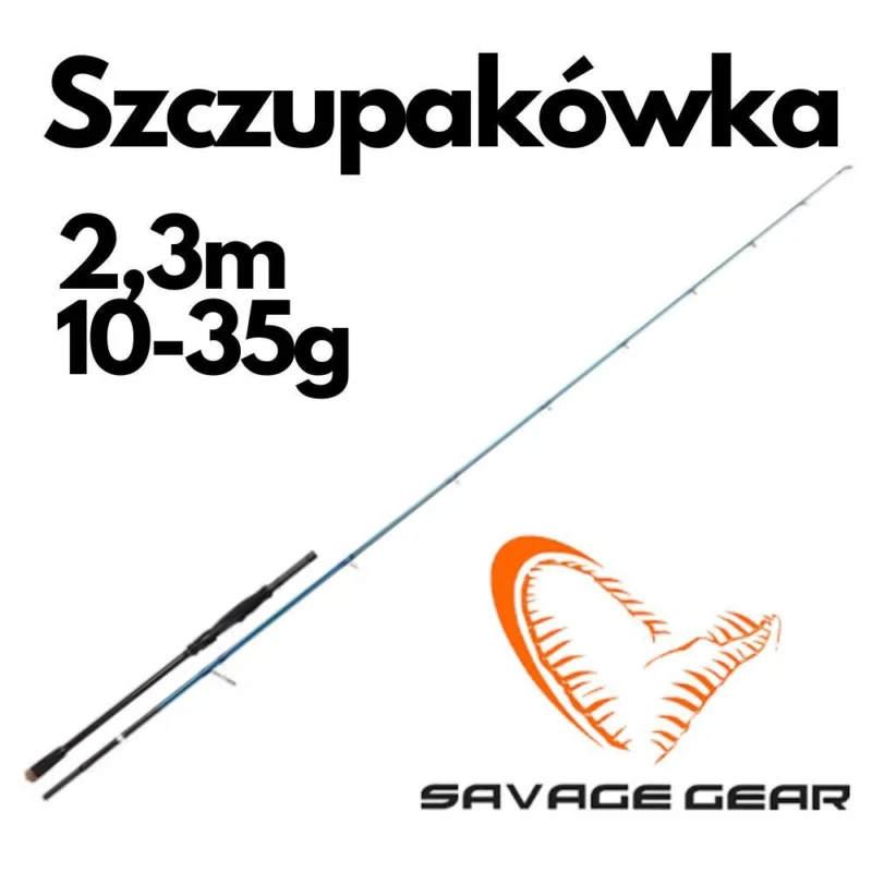 Szybka wysyłka Wędka Savage Gear SGS2 na szczupaka 2,30m 10-35g
