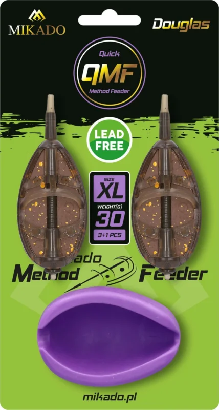 Koszyczek zanętowy Mikado Method Feeder Douglas QMF Set XL 30g Wyjątkowa oferta