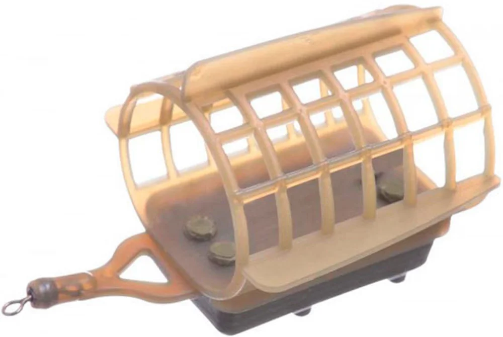 Koszyczek zanętowy Flagman PLASTIC CAGE FIN FEEDER medium, regulator 56g M Szybka wysyłka