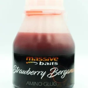 Amino Glug Massive Baits Strawbeery Bergamotta 250ml Oferta limitowana