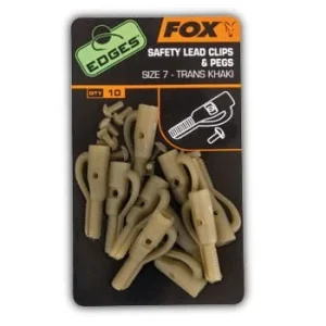 Fox Safety Lead Clips Pegs - klipsy Dodaj do koszyka