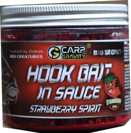 Hook Bait in Souce Carp Gravity Strawberry Spirit Nowy