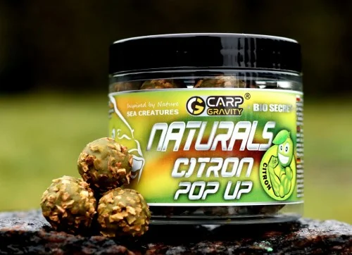 Kulka pop up NaturalsCitron 18mmCarp Gravity Oferta czasowa