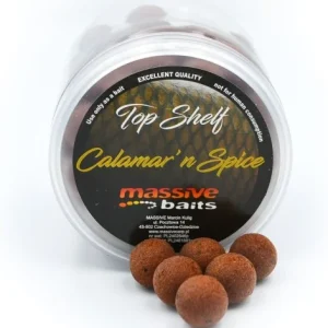 Dostępne od ręki Kulki Massive Baits Pop Ups Calamar N'Spice 14mm