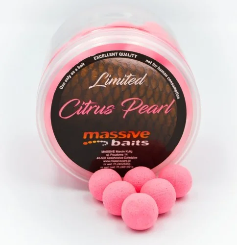 Okazja Kulki Massive Baits Pop Ups Citrus Pearl14mm