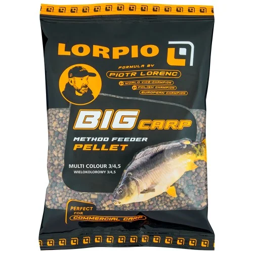 Ostatnia szansa Lorpio Pellet Big Carp Multicolour3,0 - 4,5mm - 700g