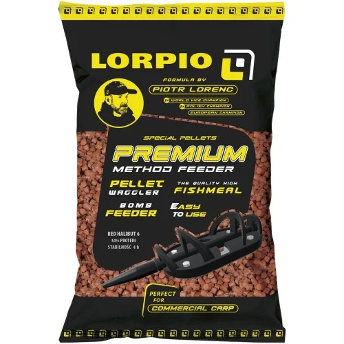 Pellet Lorpio Red Halibut 2000g Rabat