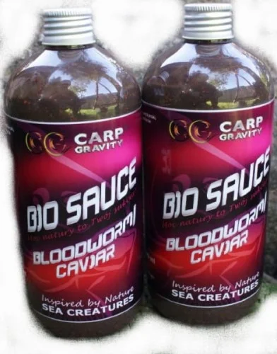 Carp Gravity Bio SAUCE 500ml Bloodworm Caviar Nowy