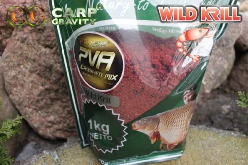 Carp Gravity PVA Crushed Mix Wild Krill1kg Ekspresowa dostawa