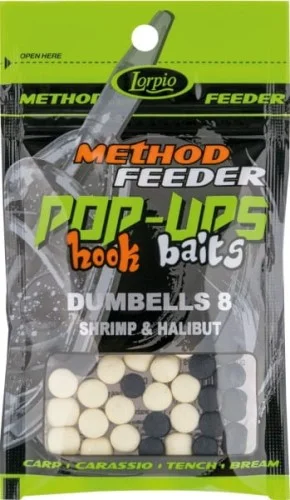 Dumbells Lorpio Shrimp Halibut Pop Up 8/10 mm Nowy