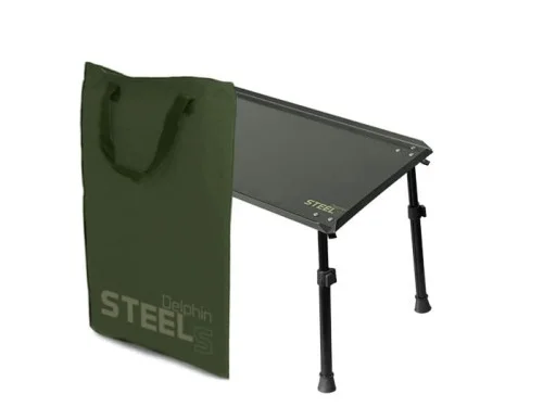 Stolik Delphin Steelsroz. L47x30cm Nowy
