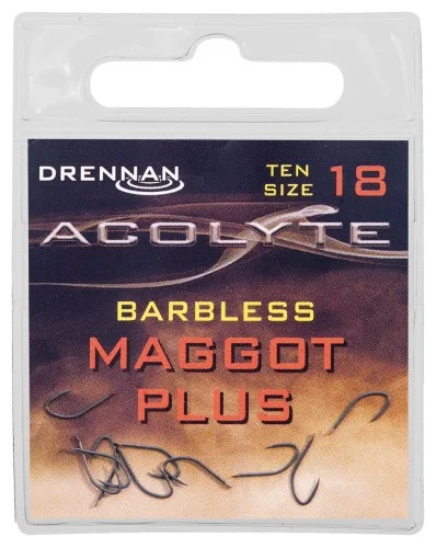 Haczyki Drennan Acolyte Maggot Plus barbless Darmowa dostawa