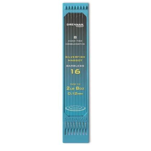 Bestseller Przypony Drennan HNT Plate Silverfish Maggot nr.16 - 15cm