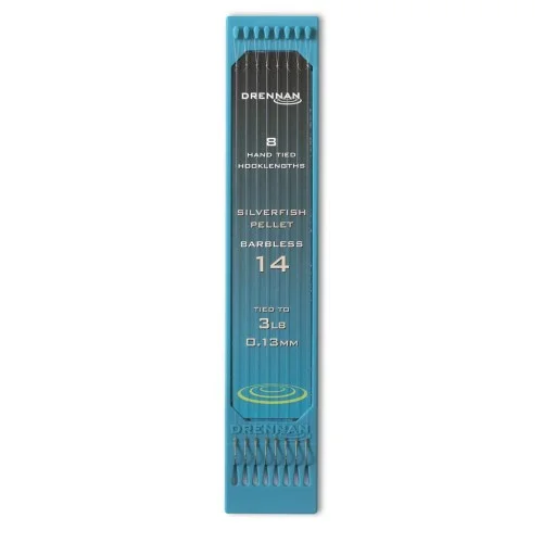 Przypony Drennan HNT Plate Silverfish Pellet nr.14 - 15cm Tylko dziś