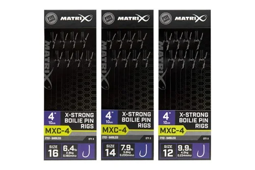 Zniżka Przypony Matrix MXC-4Barbless Boilie Pin Rigs nr.12