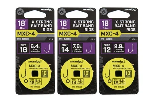 Okazja Przypony Matrix MXC-4X-Strong Bait Band nr.12