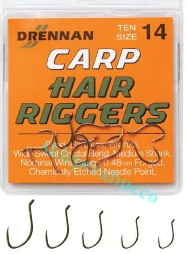 Najlepsza cena Haczyki Drennan Carp Hair Riggers