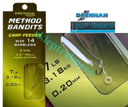 Hit cenowy Przypony Drennan Bandits Carp Feeder + gumka