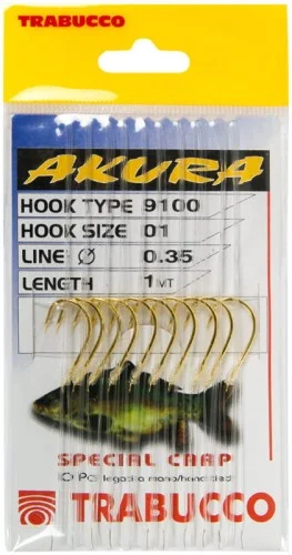 Wyjątkowa oferta Trabucco Akura z przyponemSpecjal Carp złote