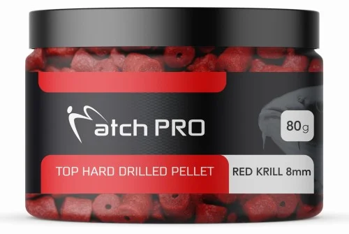 Dostępne od ręki Pellet haczykowy 8mm Match Pro Red Krill