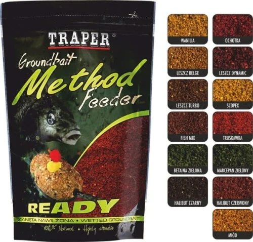 Taniej Traper Zanęta Method Feeder Ready 750g