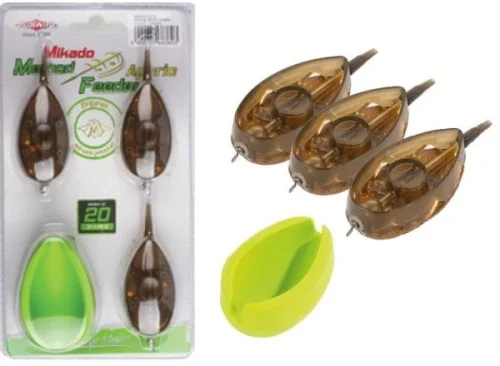 Super okazja Koszyki Aperio Mikado method feeder 3+1 zestaw Mix