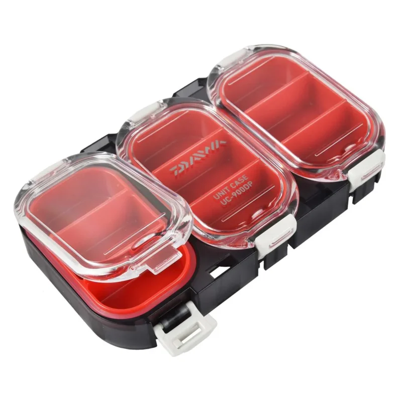 Do wyczerpania zapasów Pudełko wędkarskie wodoodporne 9-komorowe Daiwa 11x6.5x1.8cm