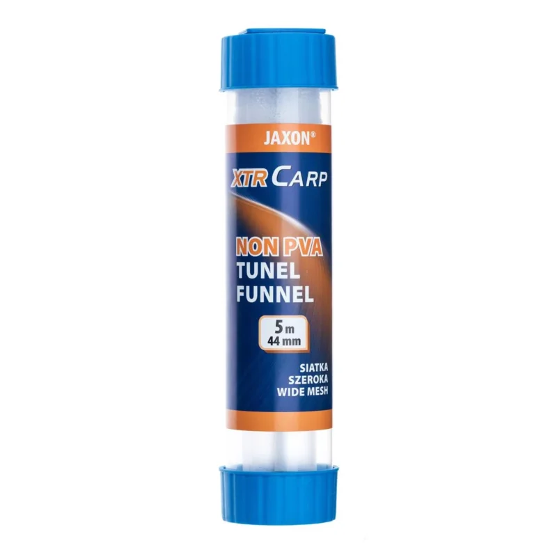 Tunel non pva szeroki 44mm x 5m z ubijakiem 1 sztuka Łatwy zwrot