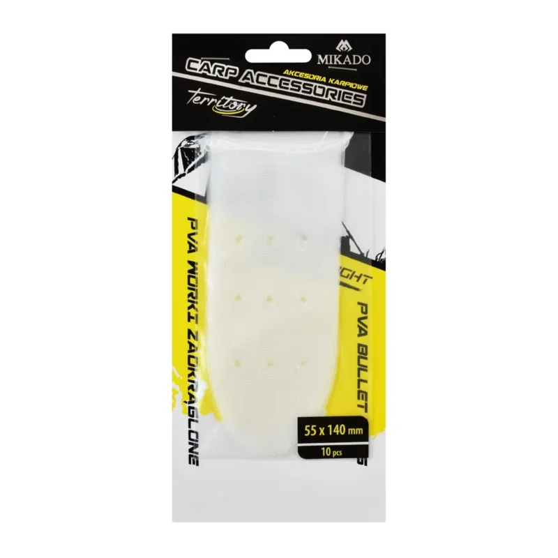 Worek pva z zamknięciem i otworami 55x140mm Mikado Bezpieczna płatność